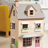 Foxtail Villa Town-Style Doll House - Grey Tender Leaf Toys