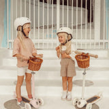 Kick Three Wheel Scooter - Cream  Banwood   