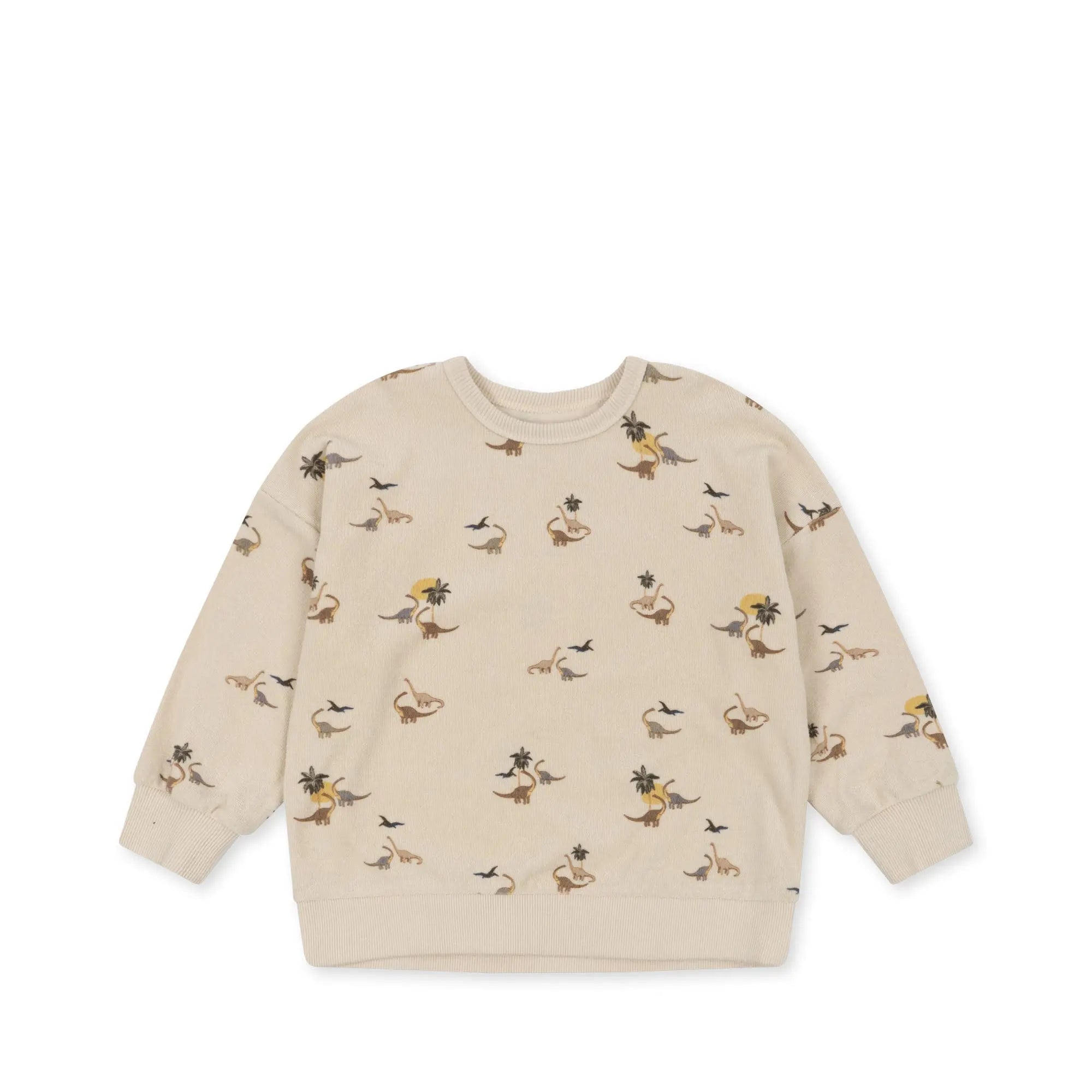 Itty Kids Sweat Shirt Gots - Dinasour Konges Sløjd