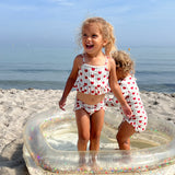 Heart Inflatable Pool - Transparent Cream