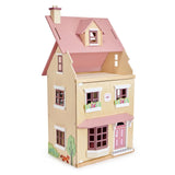 Foxtail Villa Town-Style Doll House - Pink Tender Leaf Toys