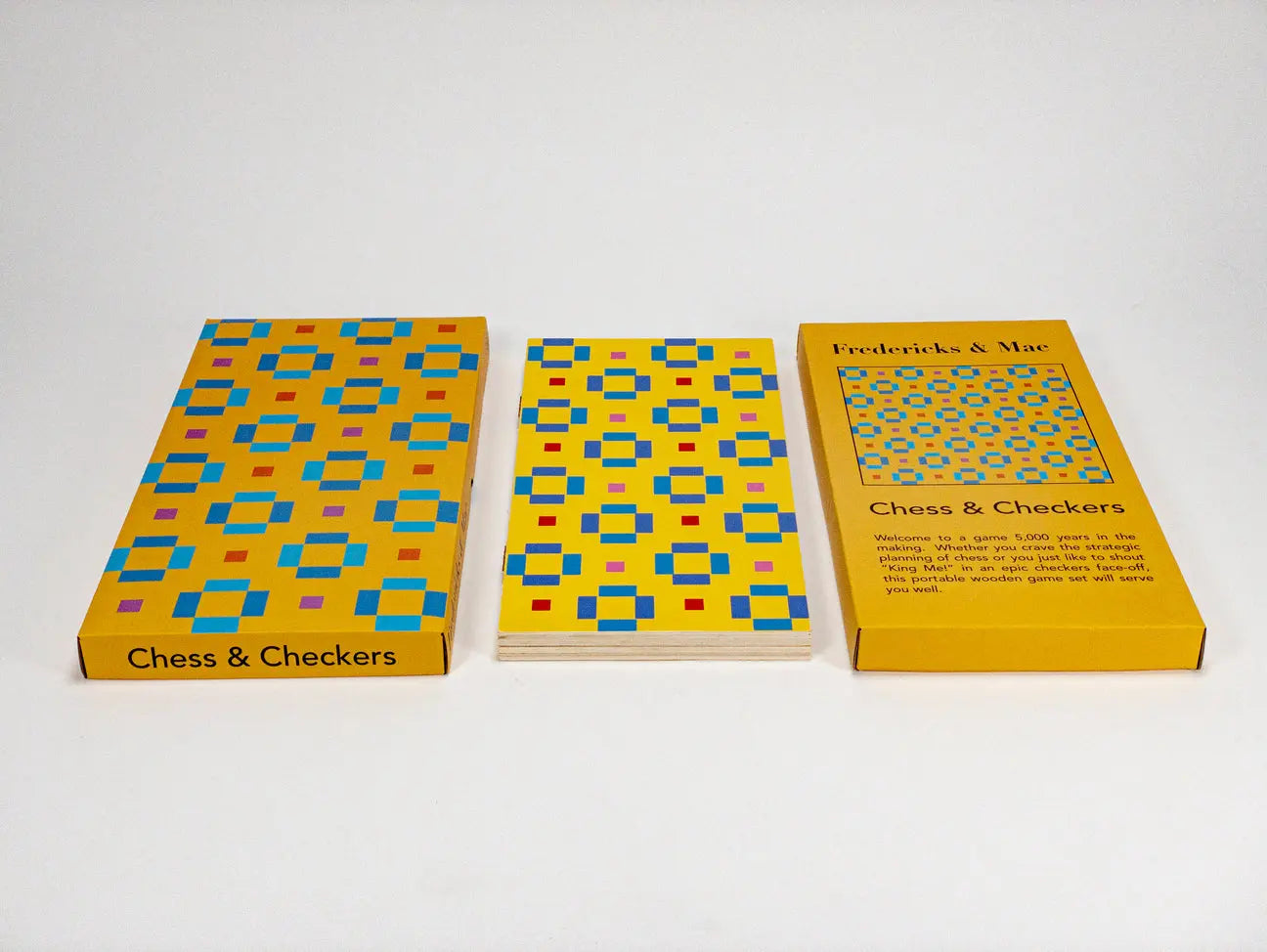 Multicolor Chess Board Game, Versatile Gameplay, Magnetic Design  Fredericks and Mae   