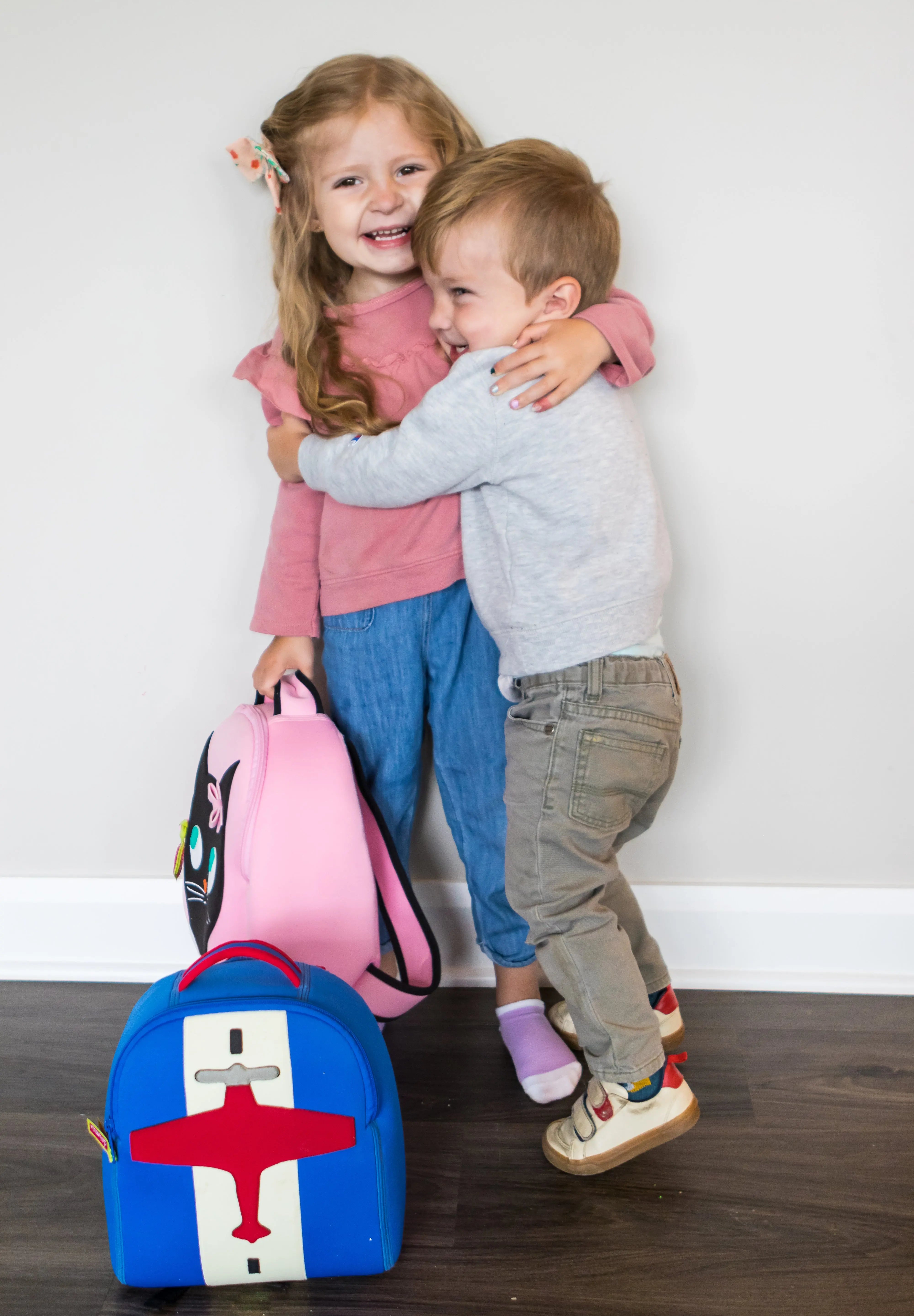 Airplane Harness Toddler Backpack - Blue,Safety Harness, Kids Backpack Toddler Harness BP Dabbawalla   