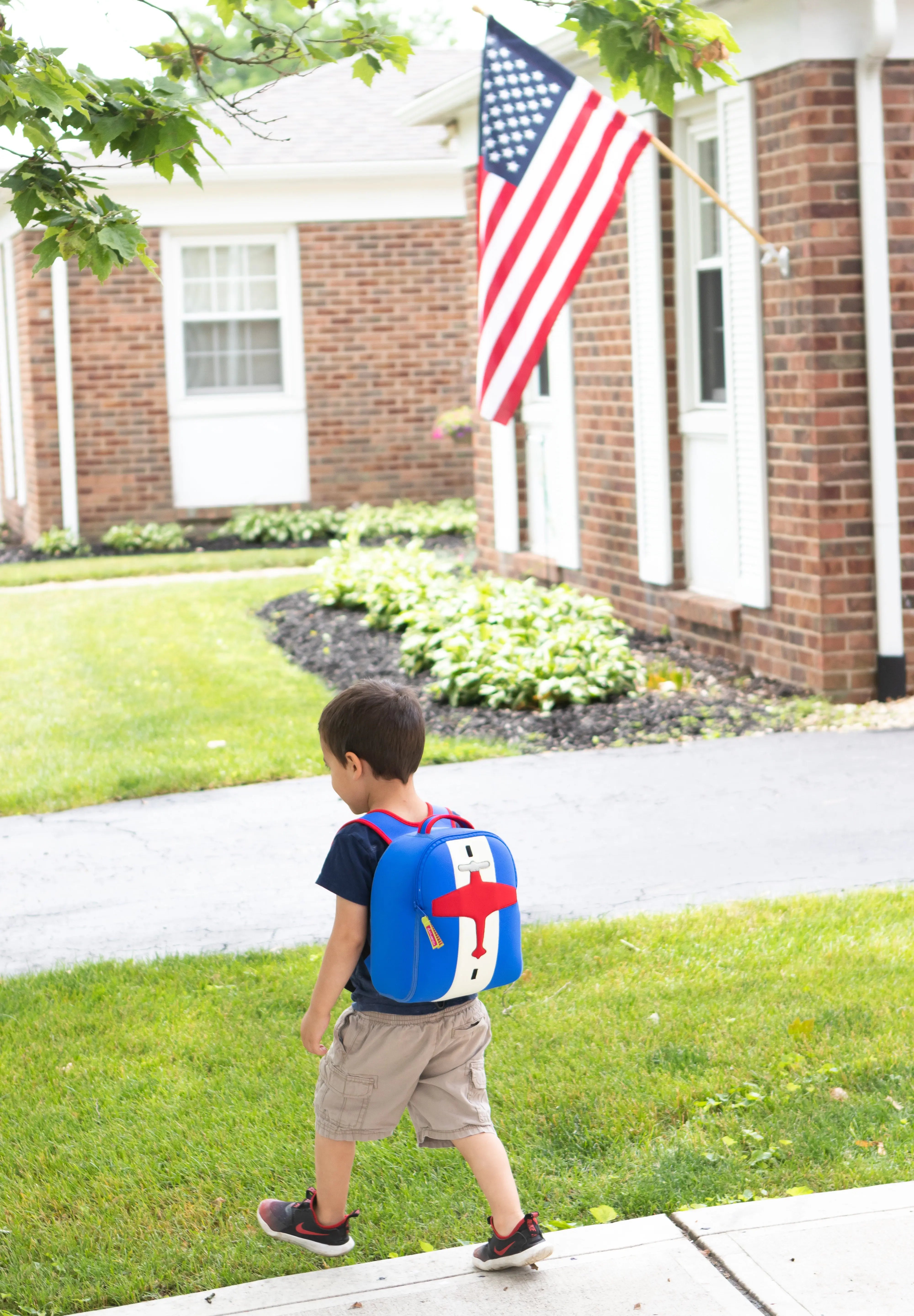 Airplane Harness Toddler Backpack - Blue,Safety Harness, Kids Backpack Toddler Harness BP Dabbawalla   