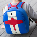 Airplane Harness Toddler Backpack - Blue,Safety Harness, Kids Backpack Toddler Harness BP Dabbawalla   