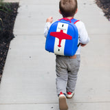 Airplane Harness Toddler Backpack - Blue,Safety Harness, Kids Backpack Toddler Harness BP Dabbawalla   