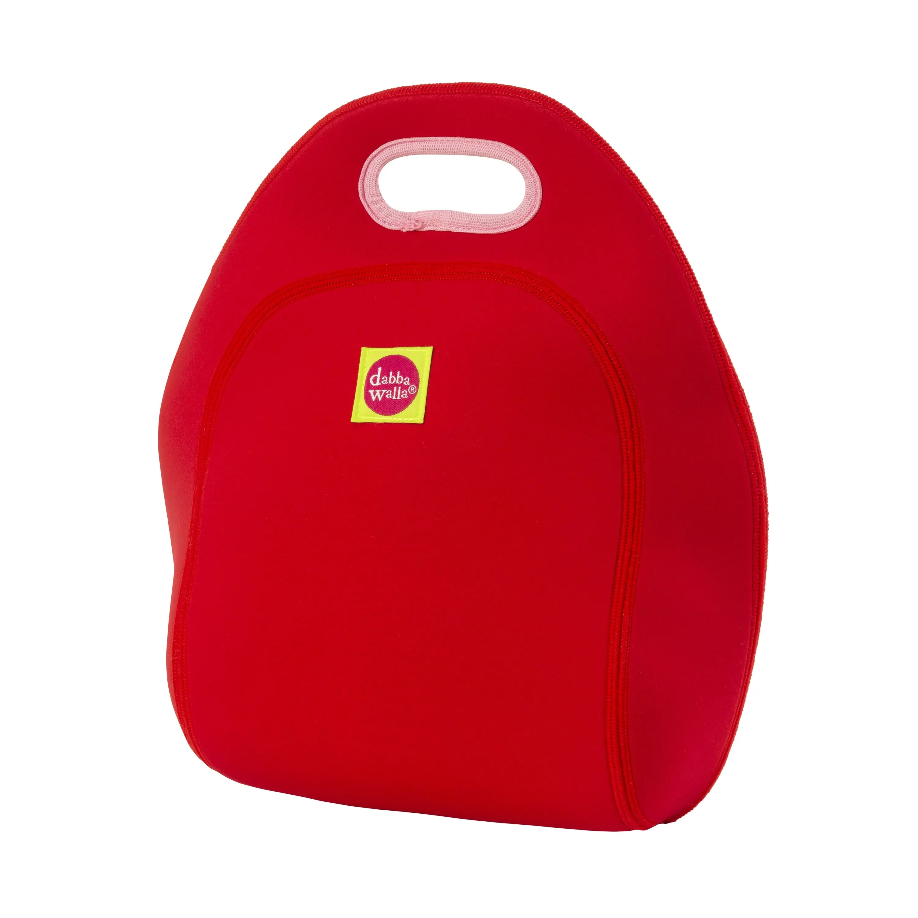 Cherry Lunch Bag - Red, Insulated Neoprene Lunch Tote, Cute Food Container Holder Lunch Bag Dabbawalla   