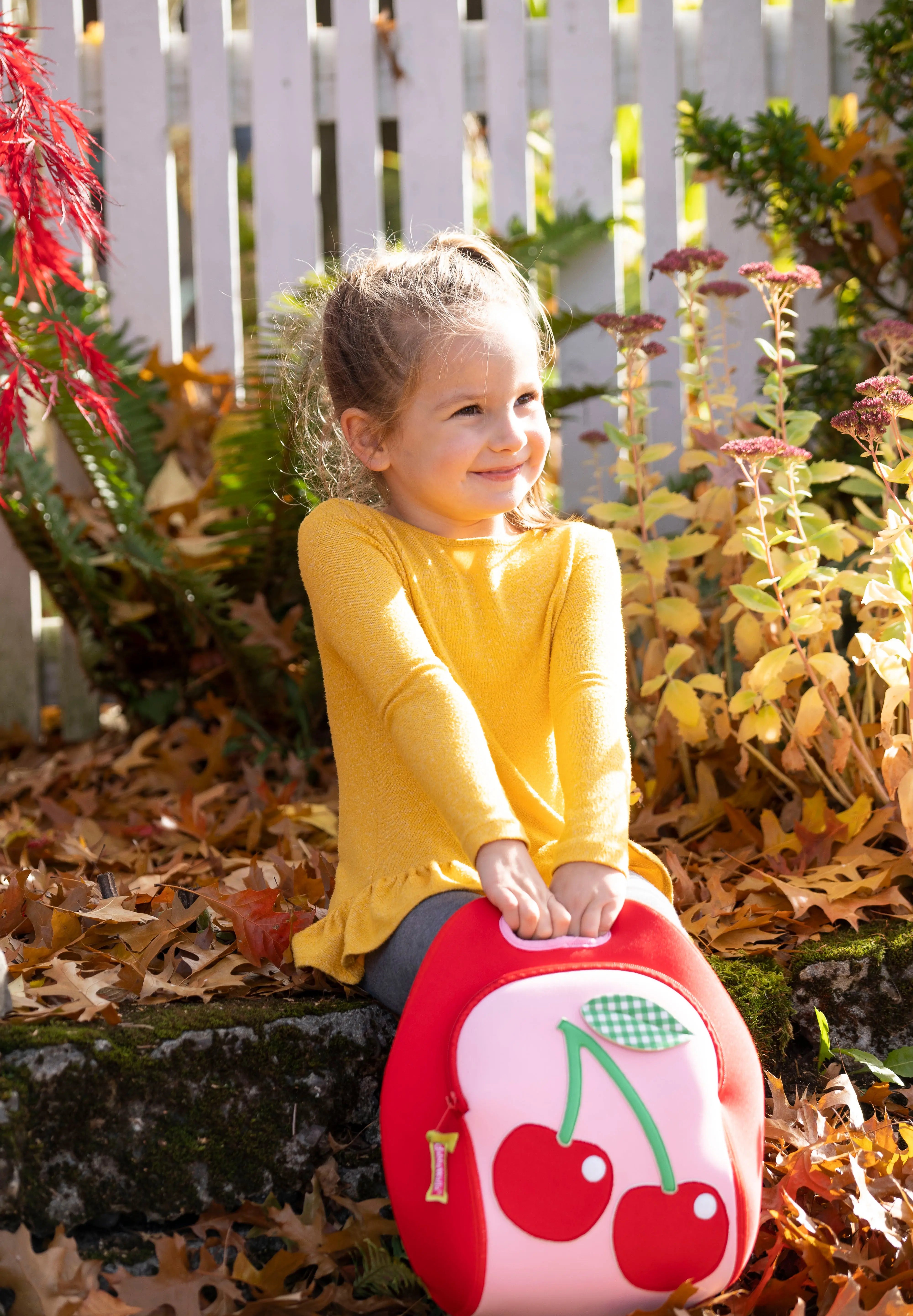 Cherry Lunch Bag - Red, Insulated Neoprene Lunch Tote, Cute Food Container Holder Lunch Bag Dabbawalla   