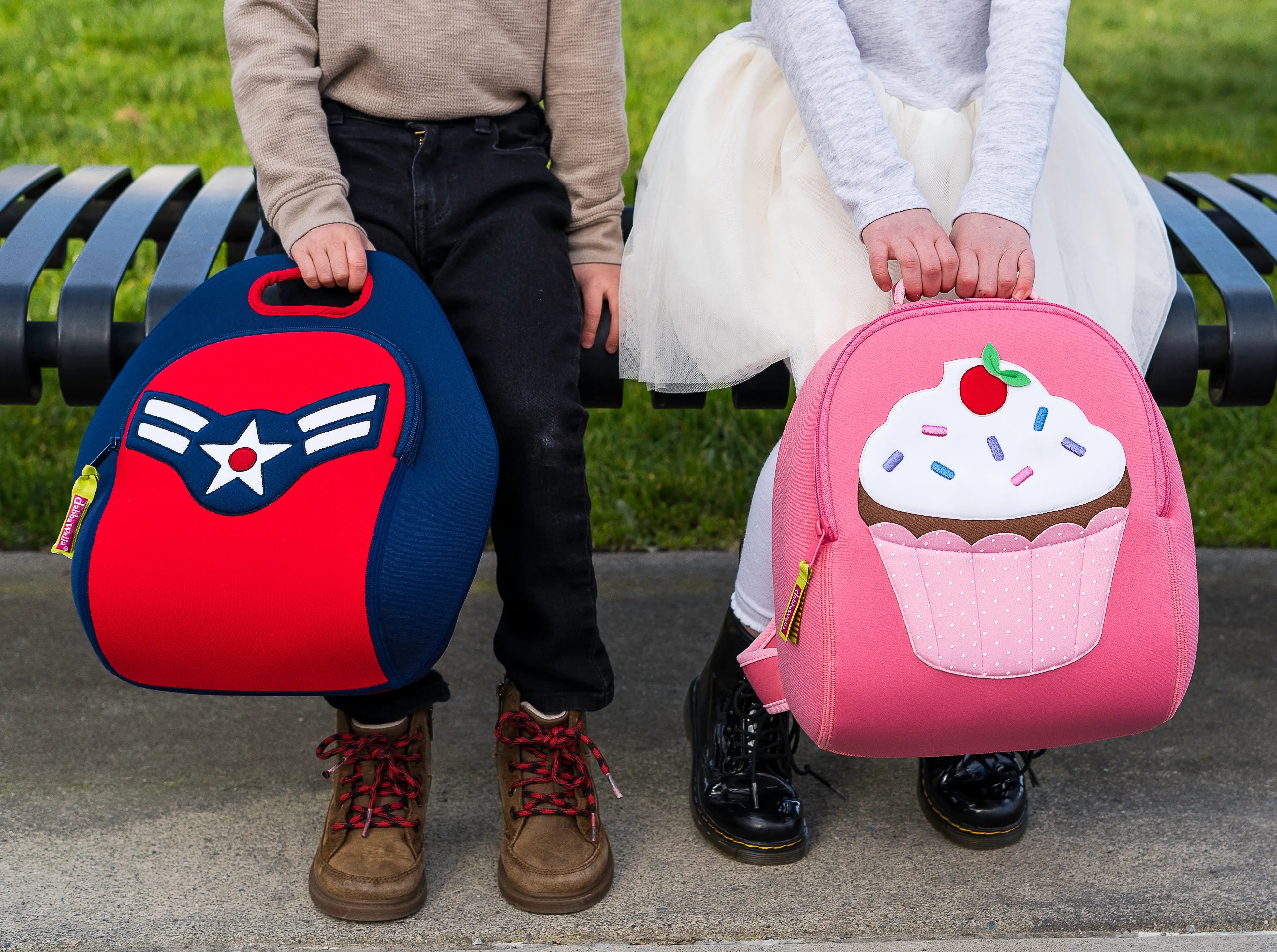 Cupcake Backpack, Pink, Size 3-6Y,Safety Harness, Kids Backpack Preschool Backpack Dabbawalla   