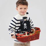 Fishbones Pirate Ship Toy Mentari