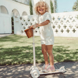 Kick Three Wheel Scooter - Cream  Banwood   