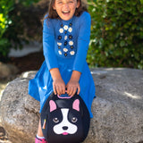 French Bulldog Lunch Bag - Black, Insulated Neoprene Lunch Tote Lunch Bag Dabbawalla   