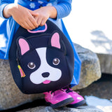 French Bulldog Lunch Bag - Black, Insulated Neoprene Lunch Tote Lunch Bag Dabbawalla   