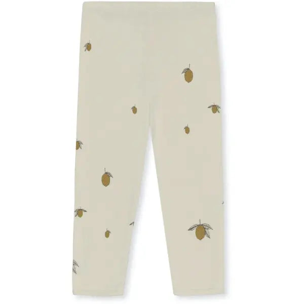 Lemon Kids Leggings Gots  Konges Sløjd Lemon Pre 
