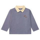 Spotty Kids Blouse Gots  Konges Sløjd Silver Mist 18M 