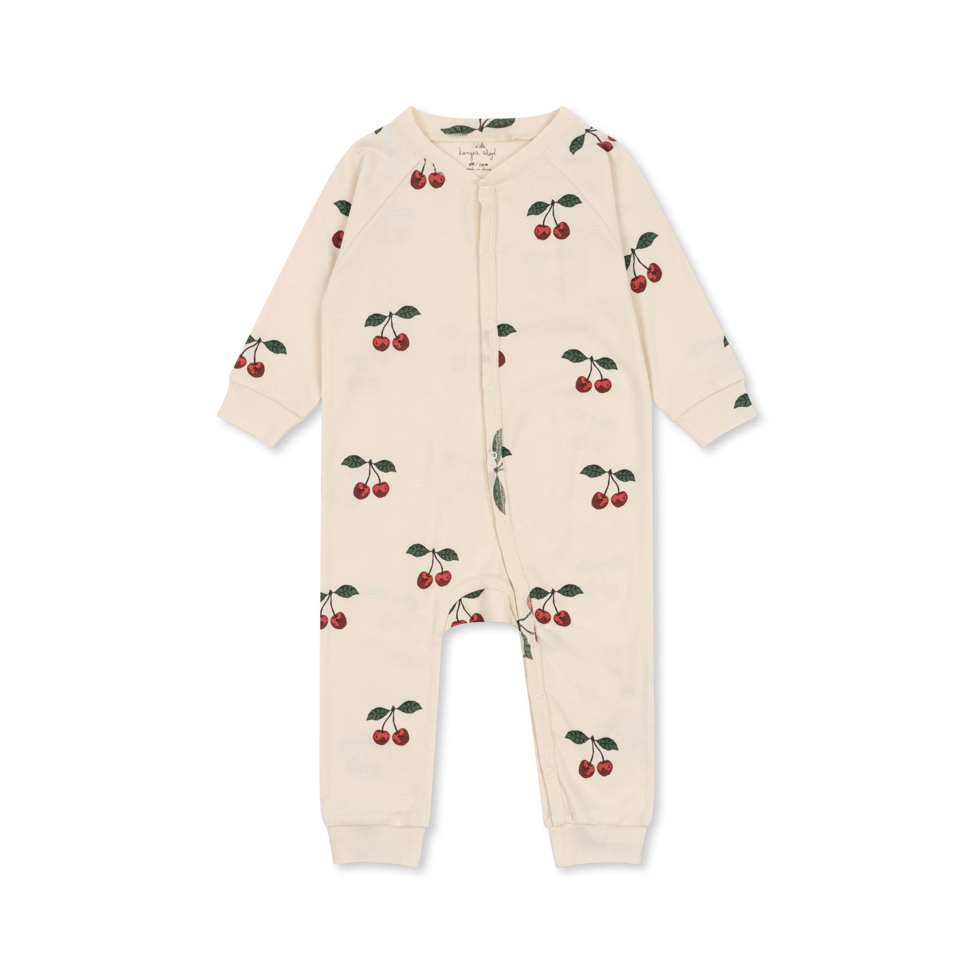 Sleepy Onesie Gots  Konges Sløjd Ma Grande Cerise 12M 