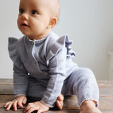 Valkan Pointelle Knit Onesie  Konges Sløjd   