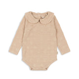 Miffie Collar Body Gots  Konges Sløjd Smoke Gray 0-1M 