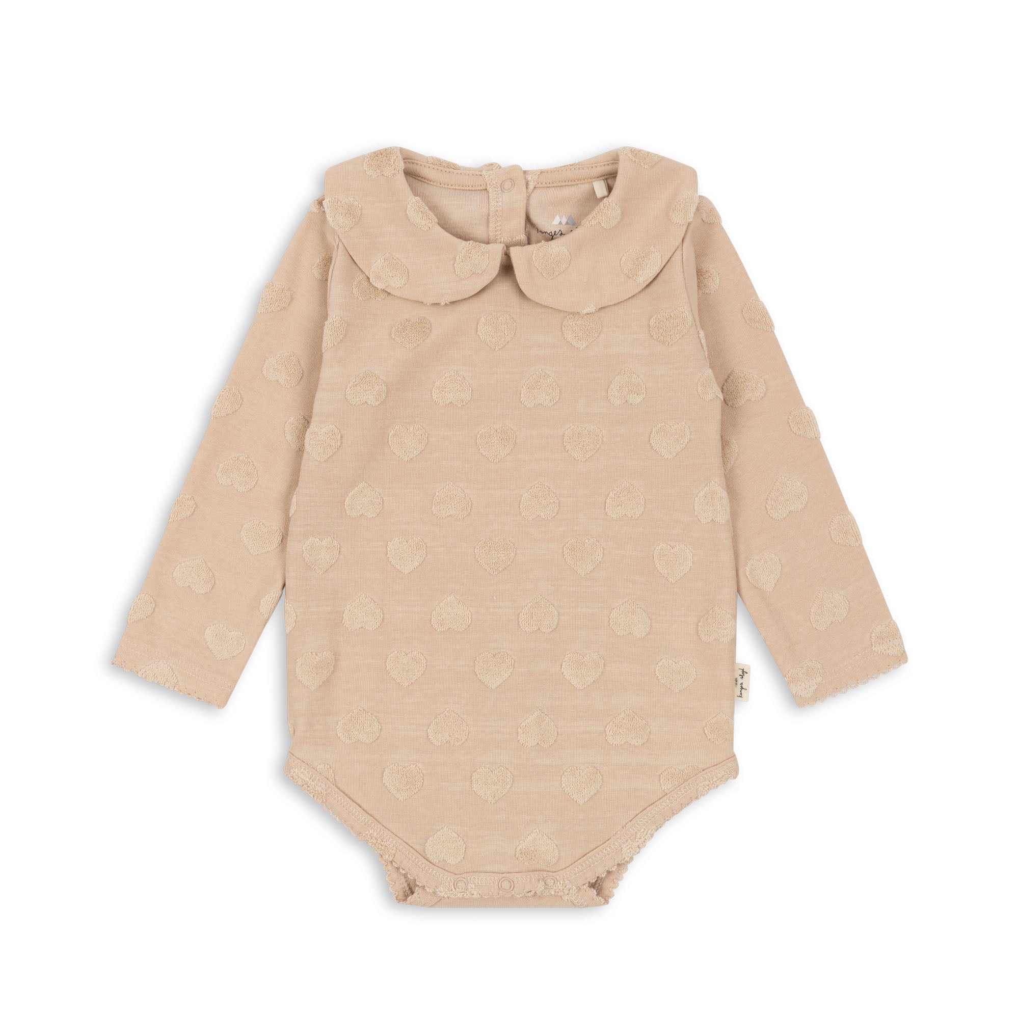 Miffie Collar Body Gots  Konges Sløjd Smoke Gray 0-1M 