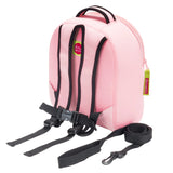 Miss Kitty Harness Toddler Backpack - Pink and Black, Safety Harness Toddler Harness BP Dabbawalla   