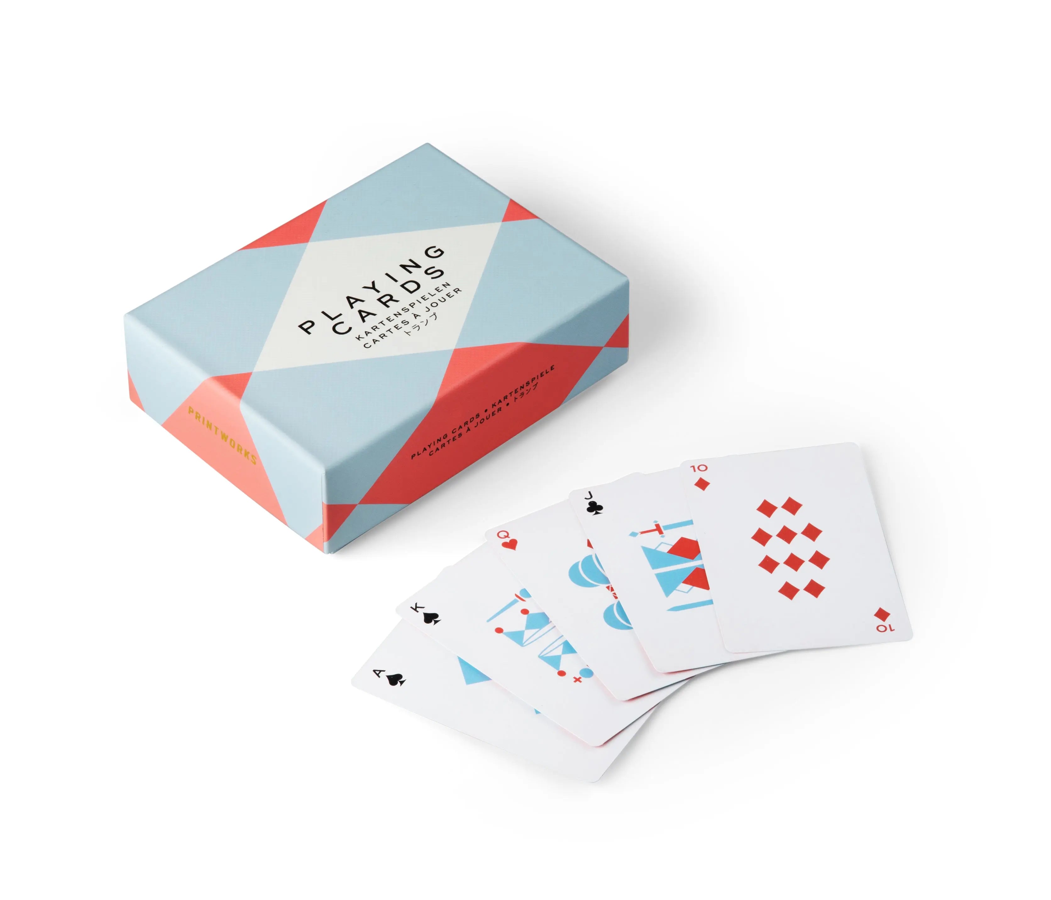 Aesthetic Double Playing Cards Set, Acid-Free Paper, Card Game, Unique Gift Idea  Printworks   