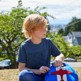 Airplane Lunch Bag - Blue, Insulated Neoprene Lunch Tote Lunch Bag Dabbawalla   