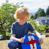 Airplane Lunch Bag - Blue, Insulated Neoprene Lunch Tote Lunch Bag Dabbawalla   