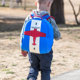 Airplane Backpack, Blue, Size 3-6Y,Safety Harness, Kids Backpack, Airplane Bag Preschool Backpack Dabbawalla   