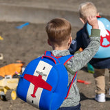 Airplane Backpack, Blue, Size 3-6Y,Safety Harness, Kids Backpack, Airplane Bag Preschool Backpack Dabbawalla   