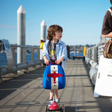 Airplane Backpack, Blue, Size 3-6Y,Safety Harness, Kids Backpack, Airplane Bag Preschool Backpack Dabbawalla   