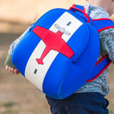 Airplane Backpack, Blue, Size 3-6Y,Safety Harness, Kids Backpack, Airplane Bag Preschool Backpack Dabbawalla   