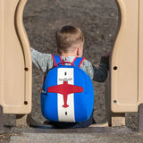 Airplane Backpack, Blue, Size 3-6Y,Safety Harness, Kids Backpack, Airplane Bag Preschool Backpack Dabbawalla   
