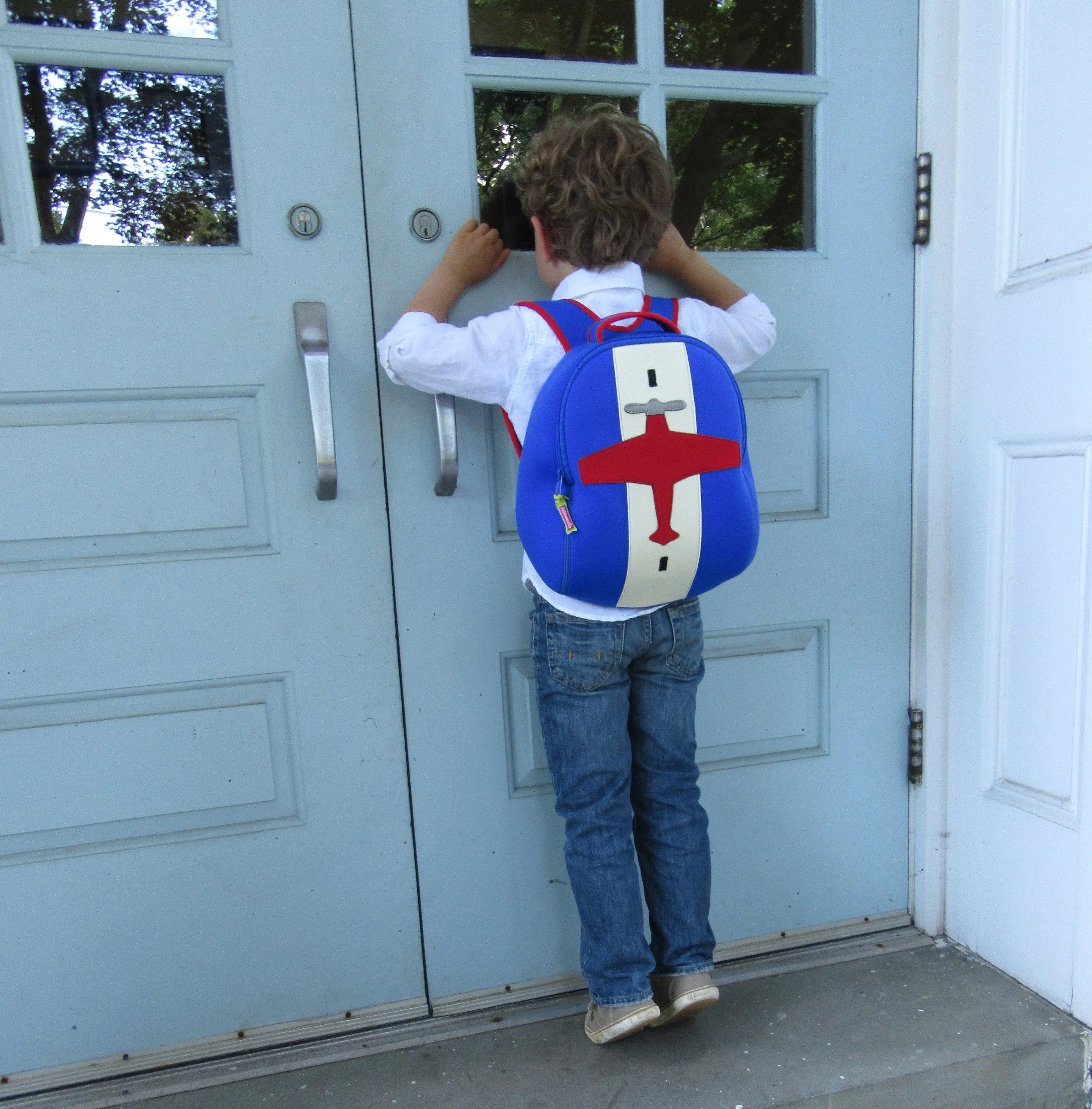 Airplane Backpack, Blue, Size 3-6Y,Safety Harness, Kids Backpack, Airplane Bag Preschool Backpack Dabbawalla   