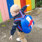 Airplane Backpack, Blue, Size 3-6Y,Safety Harness, Kids Backpack, Airplane Bag Preschool Backpack Dabbawalla   