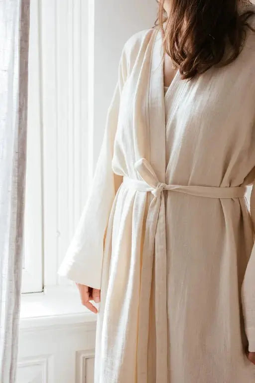 Homewear Robe, Comfortable Loungewear, Lightweight Kimono Robe, Relaxing Spa Robe, Cozy Nightwear  an.nur   