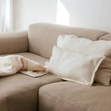 Decorative Pillow Case, Small 30x50 cm, Large 50x70 cm, Throw Pillow Cover, Home Decor, Sofa Accent  an.nur Crinkle Small 