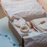 The Newborn Edition - Mini Mat, Soft Towel Set, Bunny Ears - Baby Gift Box  an.nur   