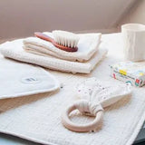 The Newborn Edition - Mini Mat, Soft Towel Set, Bunny Ears - Baby Gift Box  an.nur   