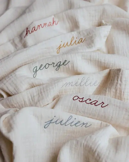 Soft Cotton Swaddle Blanket for Newborns, Nursing Cover, Towel for Tiny Toes  an.nur   