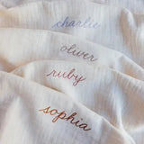 Soft Cotton Swaddle Blanket for Newborns, Nursing Cover, Towel for Tiny Toes  an.nur   