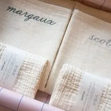 Towel Set of Three, Thick and Wrinkled Texture, Soft Cotton Towels, Mini & Midi Sizes, Bathroom Bundle  an.nur   