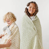 Muslin Blanket- Hearty, Cozy 4-Layered Blanket, Snug and Weighted Feel, Baby Blanket  Bloomere   