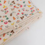 Muslin Blanket- Picnic Compact Roll-Up Design, Pad, Blanket, and Pillow in One  Bloomere   