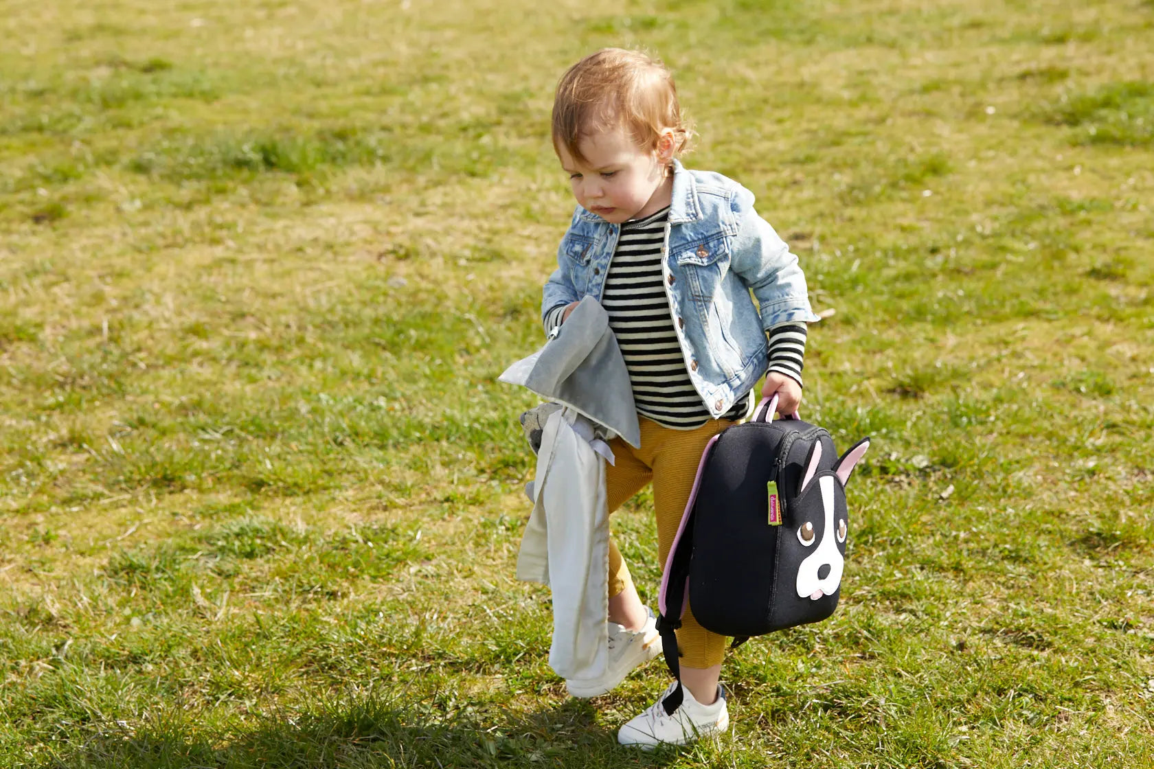 French Bulldog Harness Toddler Backpack - Black,Safety Harness, Kids Backpack Toddler Harness BP Dabbawalla   