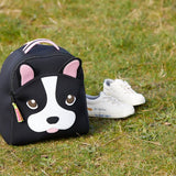 French Bulldog Harness Toddler Backpack - Black,Safety Harness, Kids Backpack Toddler Harness BP Dabbawalla   