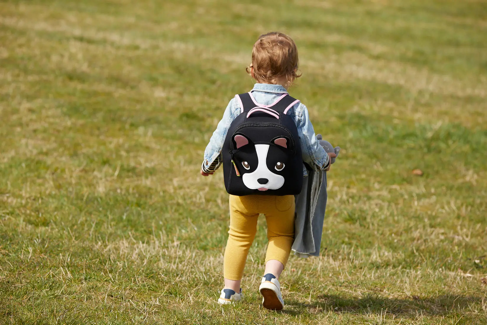 French Bulldog Harness Toddler Backpack - Black,Safety Harness, Kids Backpack Toddler Harness BP Dabbawalla   
