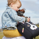 French Bulldog Harness Toddler Backpack - Black,Safety Harness, Kids Backpack Toddler Harness BP Dabbawalla   