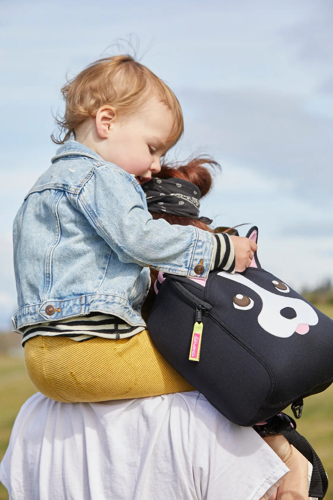 French Bulldog Harness Toddler Backpack - Black,Safety Harness, Kids Backpack Toddler Harness BP Dabbawalla   