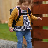 French Bulldog Harness Toddler Backpack - Black,Safety Harness, Kids Backpack Toddler Harness BP Dabbawalla   