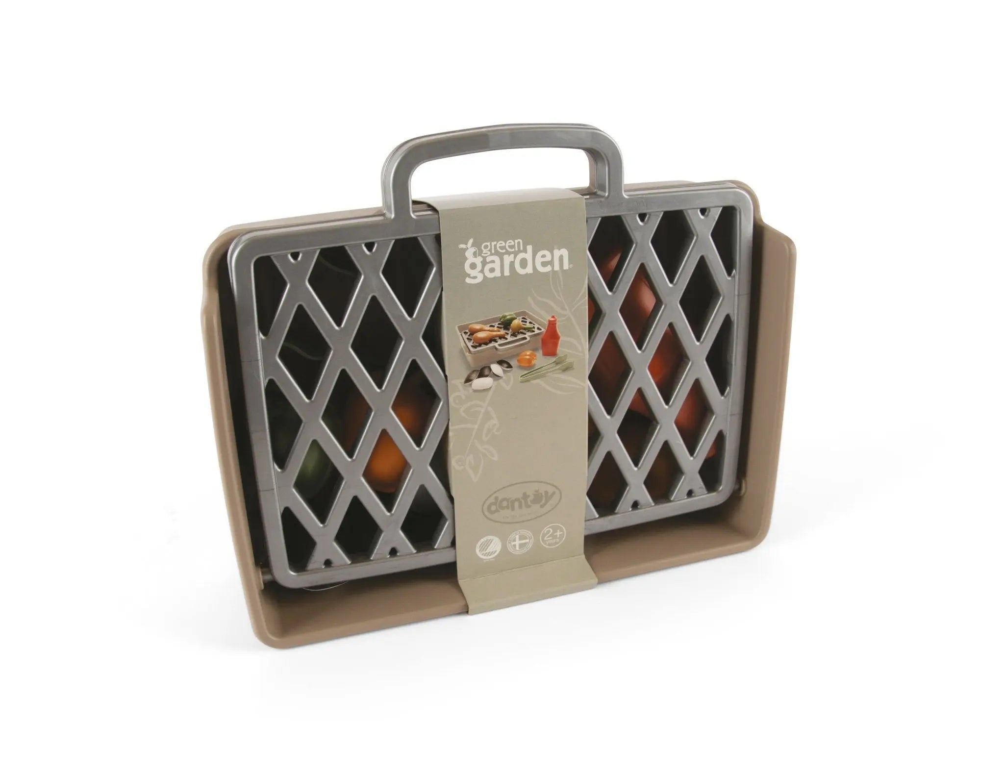 Outdoor Garden Grill Set, BBQ Playset, Pretend Play, Play Kitchen Toy, Kids Gift  Dantoy   